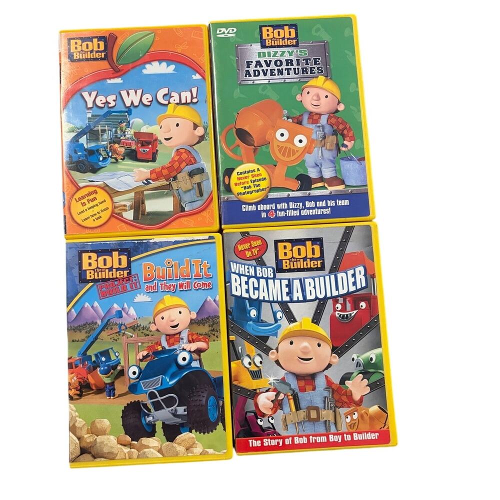 Bob the Builder:Dizzy's,Build Tt They Will Come, became a builder, Yes we Can